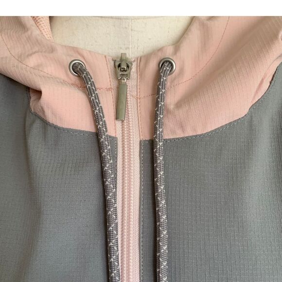 voyager hooded windwear jacket coarts Size S Pink and grey - Picture 3 of 10